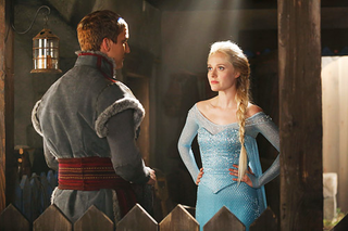 Illustration for article titled Get A First Look at Fantastic Four's Thing and Once Upon a Time's Elsa!